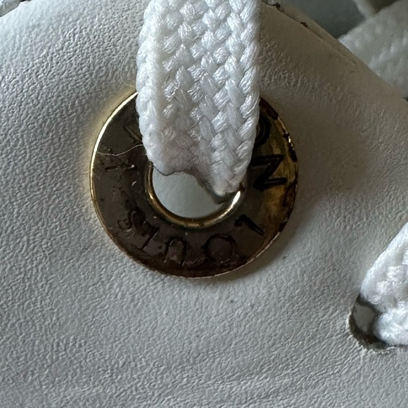 Louis Vuitton White Front Row Sneakers - Picture 8 of 11